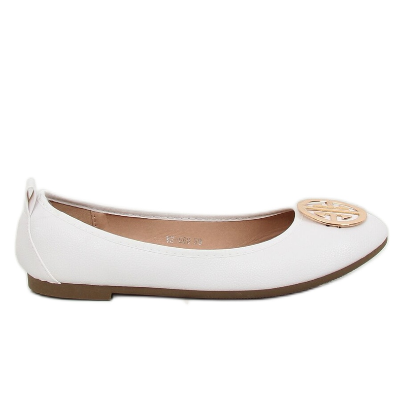 Bailarinas femininas brancas VS-660 Branco