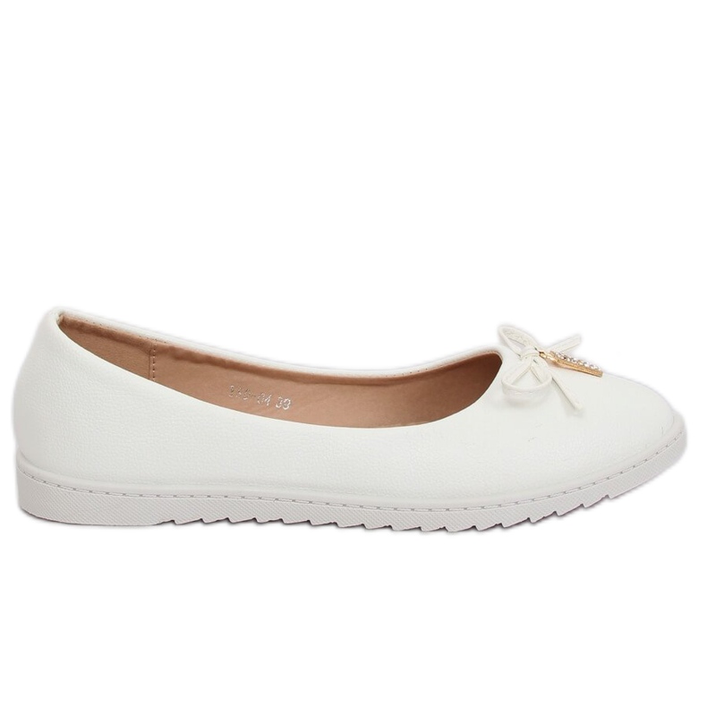 Bailarinas femininas brancas YSD-04 Branco