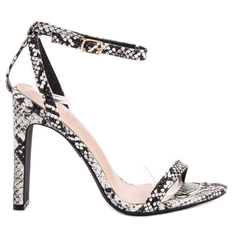 Seastar Sandálias Animal Print cinza