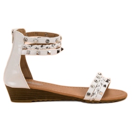 SHELOVET Sandálias de rocha branco