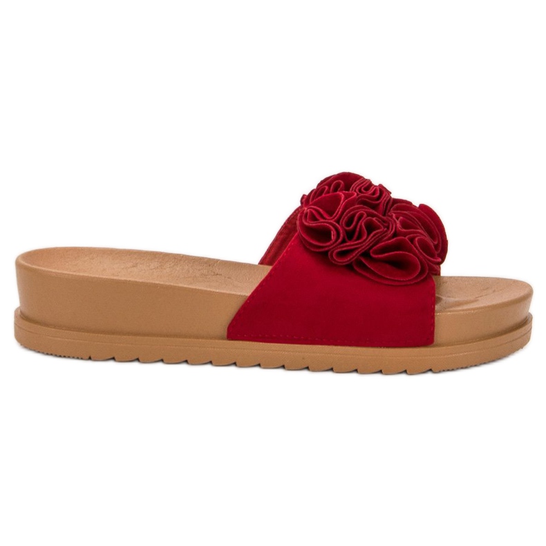 Primavera Chinelos vermelhos