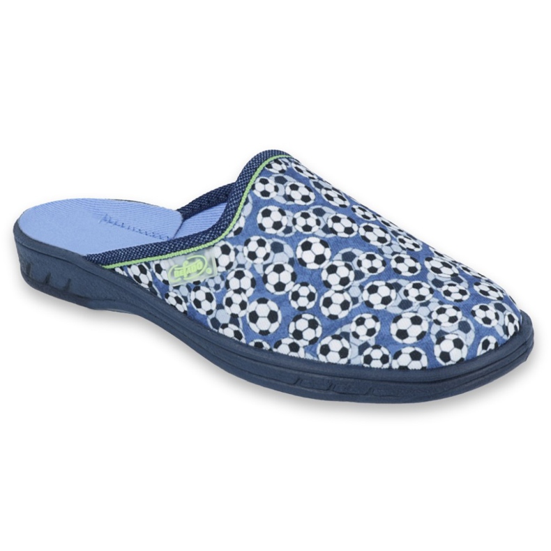 Calçados infantis coloridos Befado 707Y399 branco preto azul