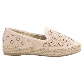 VICES Epadrilles slip-on bege