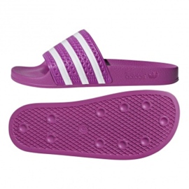 Chinelos Adidas Originals Adilette W CG6539 branco roxo