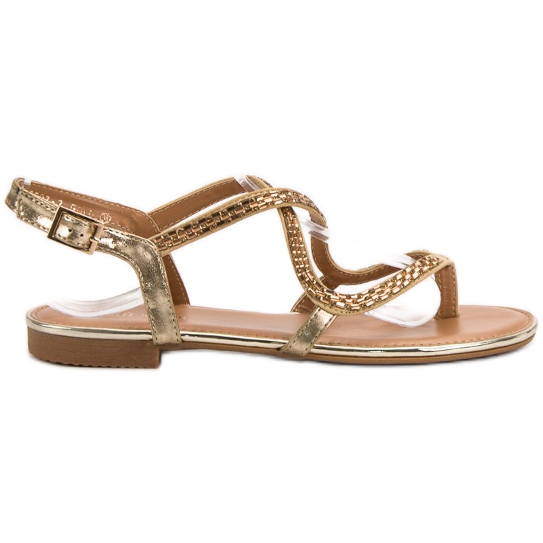 Small Swan Sandálias japonesas amarelo