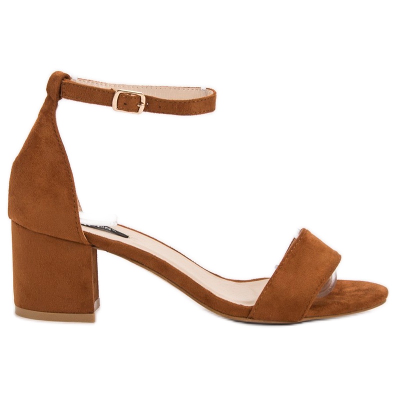 Sandálias de camurça VICES castanho
