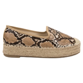 Best Shoes Lordsy na plataforma marrom