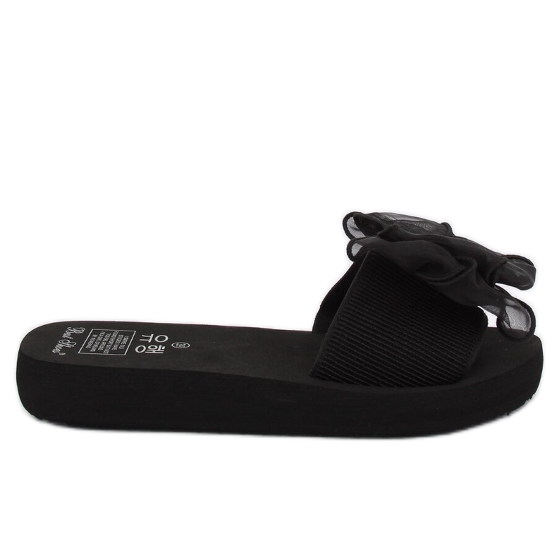 Sola de espuma preta FX-2A081 preta preto