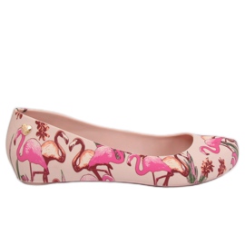 Meliski com flamingos rosa CK85 Pink multicolorido