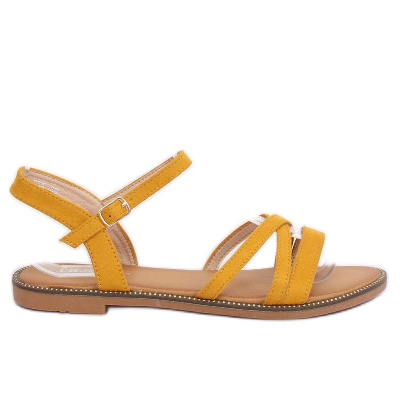 Sandálias amarelas para senhora S55 Yellow amarelo