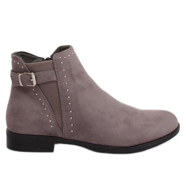 Botas Jodhpur cinza para mulheres 0-256 cinza