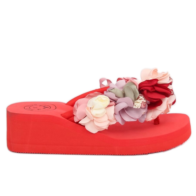 Sola de espuma vermelha FM5050 vermelha multicolorido