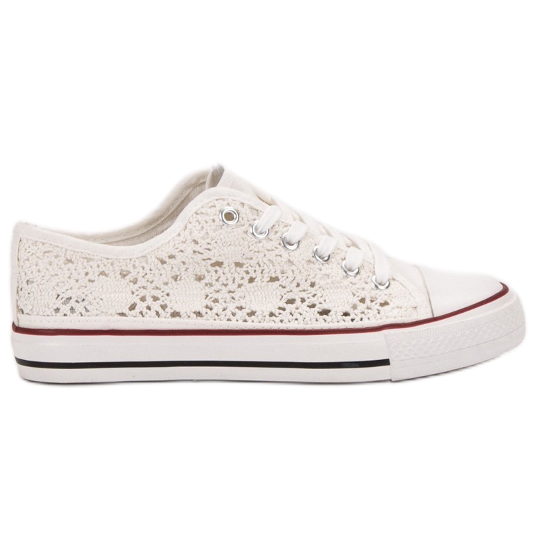 Tênis de renda branco