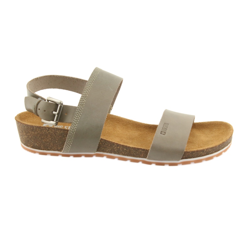 Sandálias femininas Big Star Grey 274A014 multicolorido