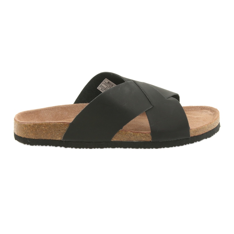 Chinelos pretos Big Star 174603 masculinos