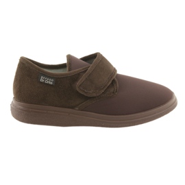 Sapatos femininos Befado pu 036D008 marrom