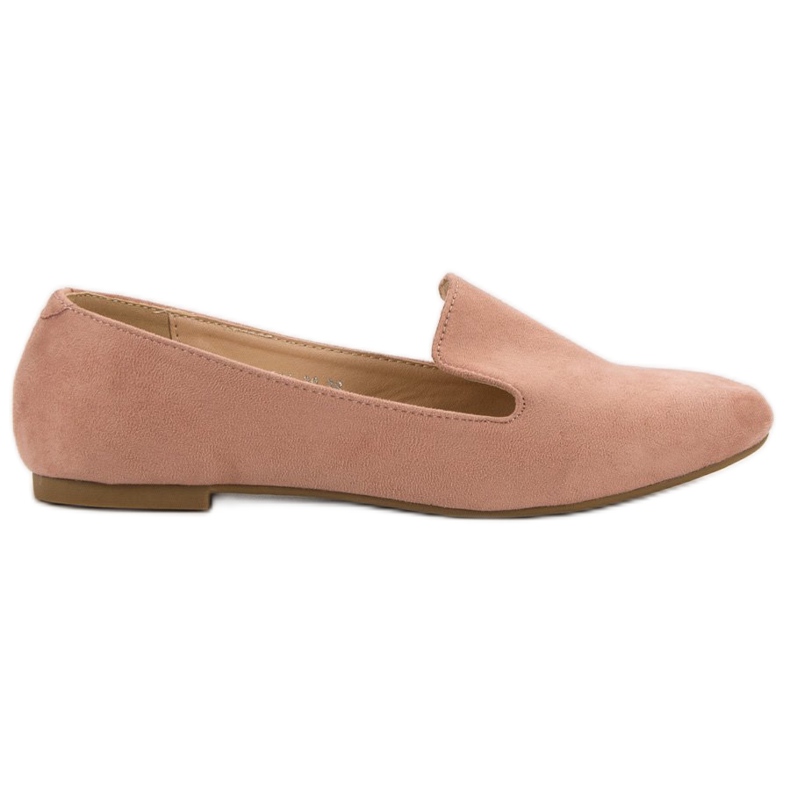 Lily Shoes Suede Lords rosa