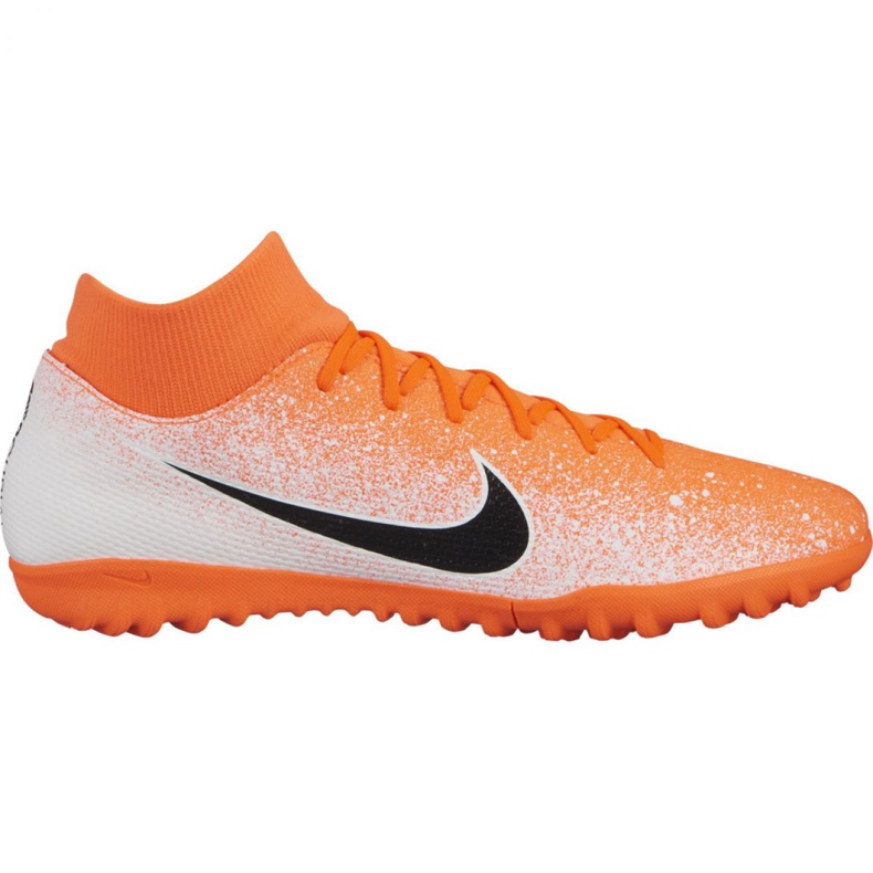 Chuteiras Nike Mercurial Superfly X 6 Academy Tf M AH7370-801 multicolorido laranja