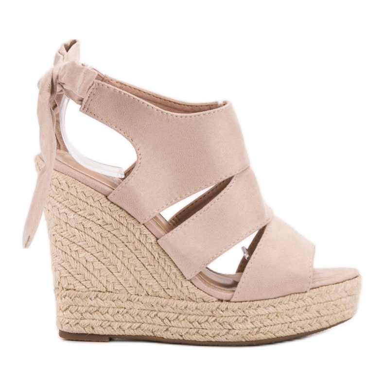 Cm Paris Sandálias Beige Wedge bege