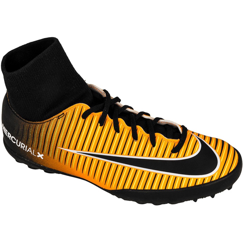 Chuteiras Nike MercurialX Victory Vi Df Tf Jr 903604-801 multicolorido preto Chuteiras Nike MercurialX Victory Vi Df Tf Jr 903604-801 multicolorido preto