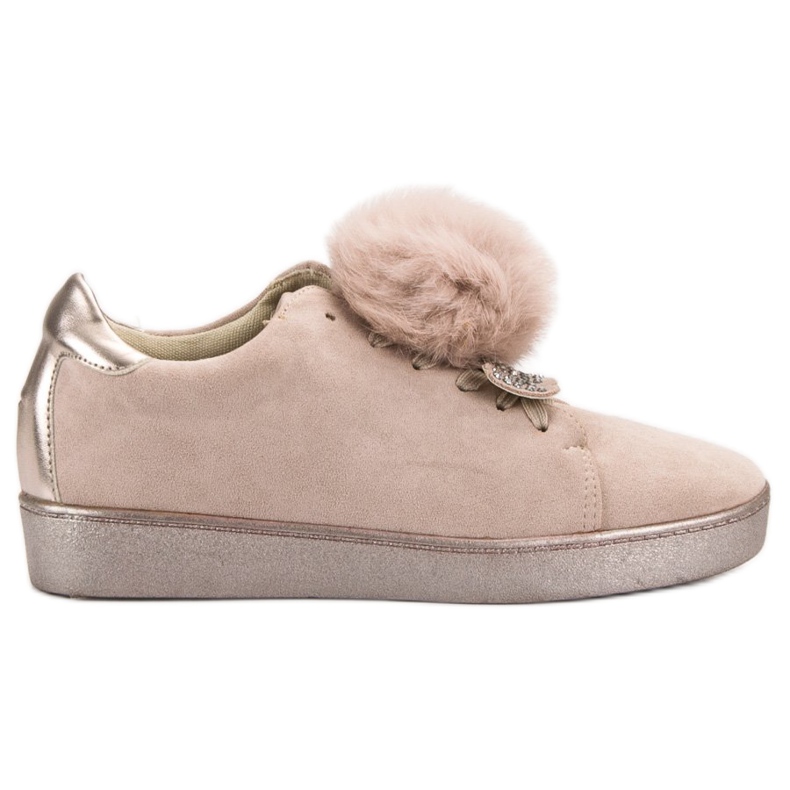 Lucky Shoes Calçados esportivos de camurça castanho