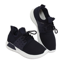 Tênis esportivos azul marinho 7781-Y Blue azul-marinho