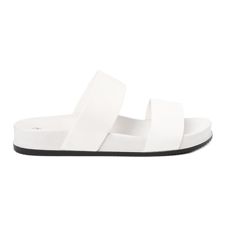 SHELOVET Chinelos brancos confortáveis