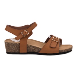 Seastar Sandálias Classic Wedge marrom