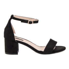 Sandálias de camurça VICES preto