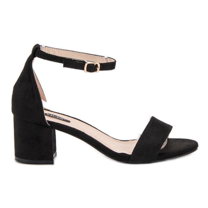 Sandálias de camurça VICES preto