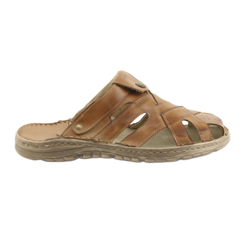 Chinelos masculinos Naszbut 051 bege