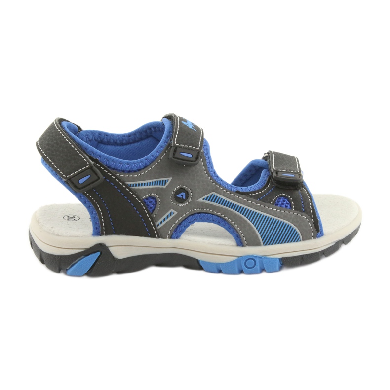 American Club RL22 marinho / sandálias reais para meninos azul cinza azul marinho