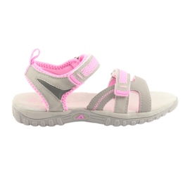 American Club American Sandals Sports Sports HL14 cinza/rosa American Club American Sandals Sports Sports HL14 cinza/rosa