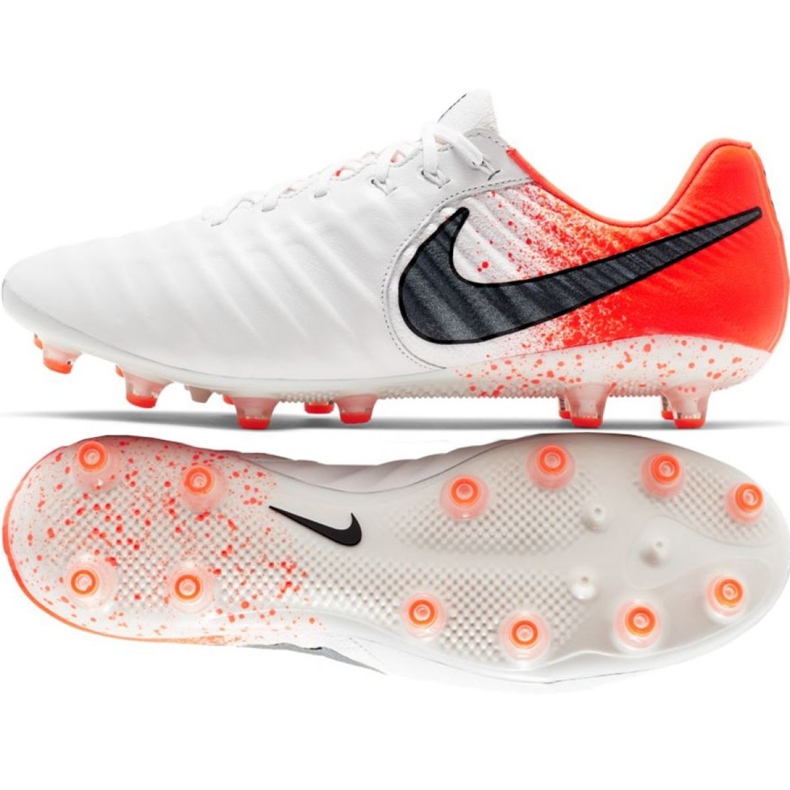 Chuteira Nike Tiempo Legend 7 Elite Ag Pro M AH7423-118 multicolorido branco