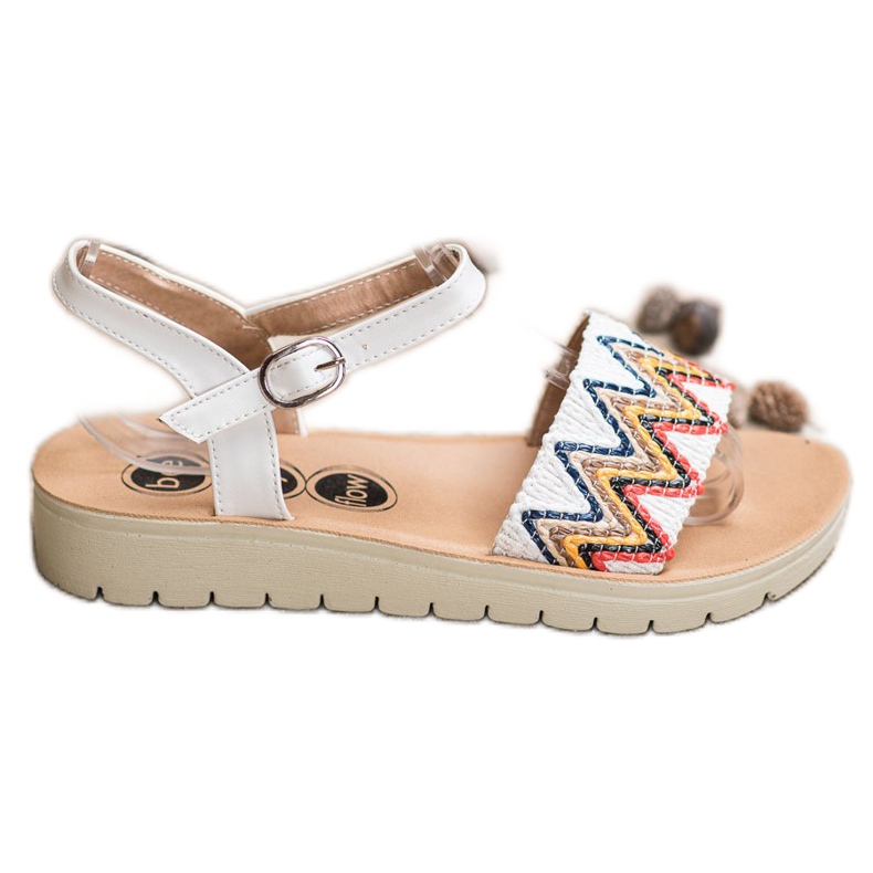 SHELOVET Sandálias casuais branco