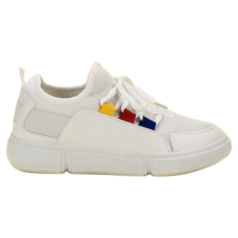 Renda Calçados Esportivos Slip-on branco
