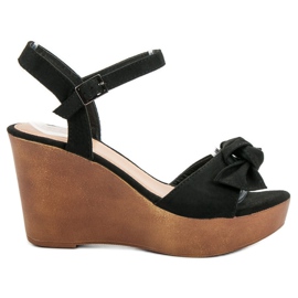 Cm Paris Sandálias com Arco preto