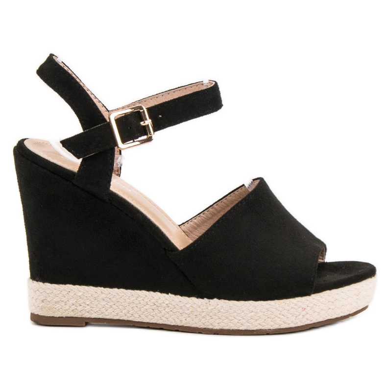 Best Shoes Sandálias Pretas preto