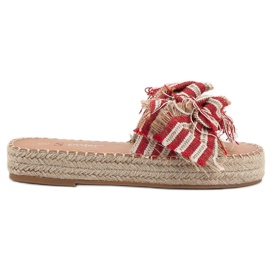 Seastar vermelho Chinelos Com Cintos