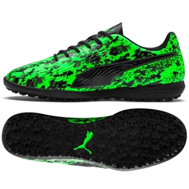 Puma PUMA One 19,4 Tt M 105495 ​​03 chuteiras multicolorido verde