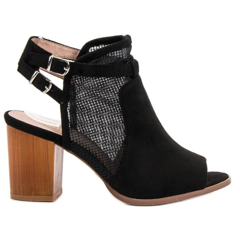 Evento Sandálias Fechadas Elegantes preto