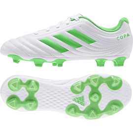 Chuteiras Adidas Copa 19.4 Fg Jr D98089 multicolorido branco