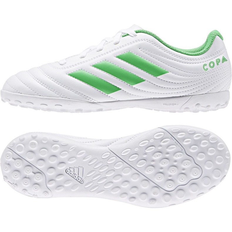 Chuteiras Adidas Copa 19.4 Tf Jr D98101 multicolorido branco