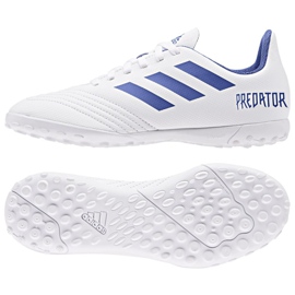 Chuteiras Adidas Predator 19.4 Tf Jr CM8558 multicolorido branco