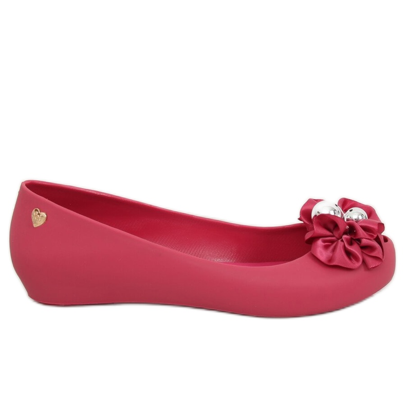 Bailarinas Meliski com laço fúcsia CK-86P Fúcsia rosa