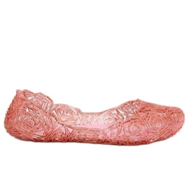 Bailarinas de borracha rosa QX-02 Rose