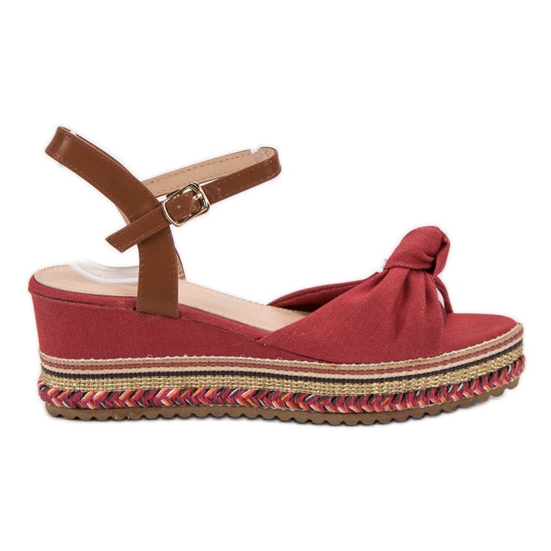 Groto Gogo Sandálias Vermelhas vermelho