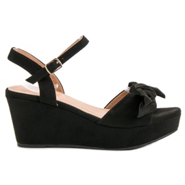 SHELOVET Sandálias na plataforma preto