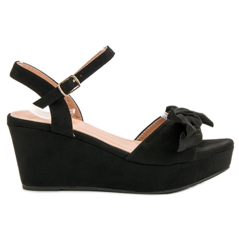 SHELOVET Sandálias na plataforma preto