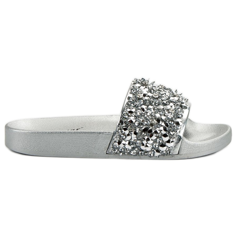 Seastar Chinelos elegantes de prata cinza